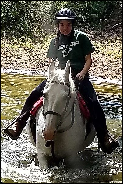Trail Rider Jada from Hurricane Irma riding at Peavine Creek Farm<br>
<br>